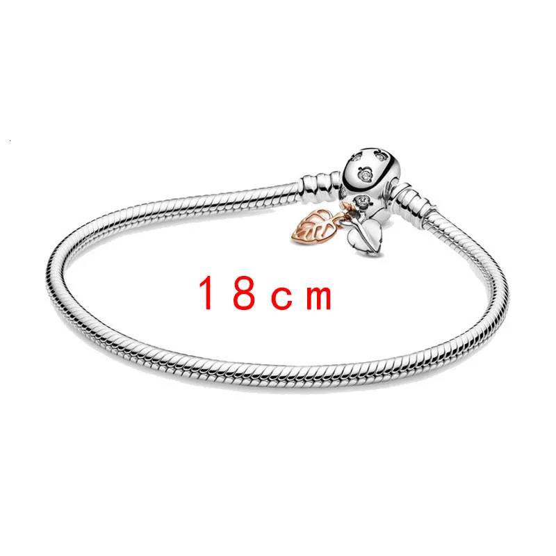 925 новые серебряные счета, Осенние счета Женский браслет, Diy ювелирные изделия, акт - Окраска металла: JCL3826