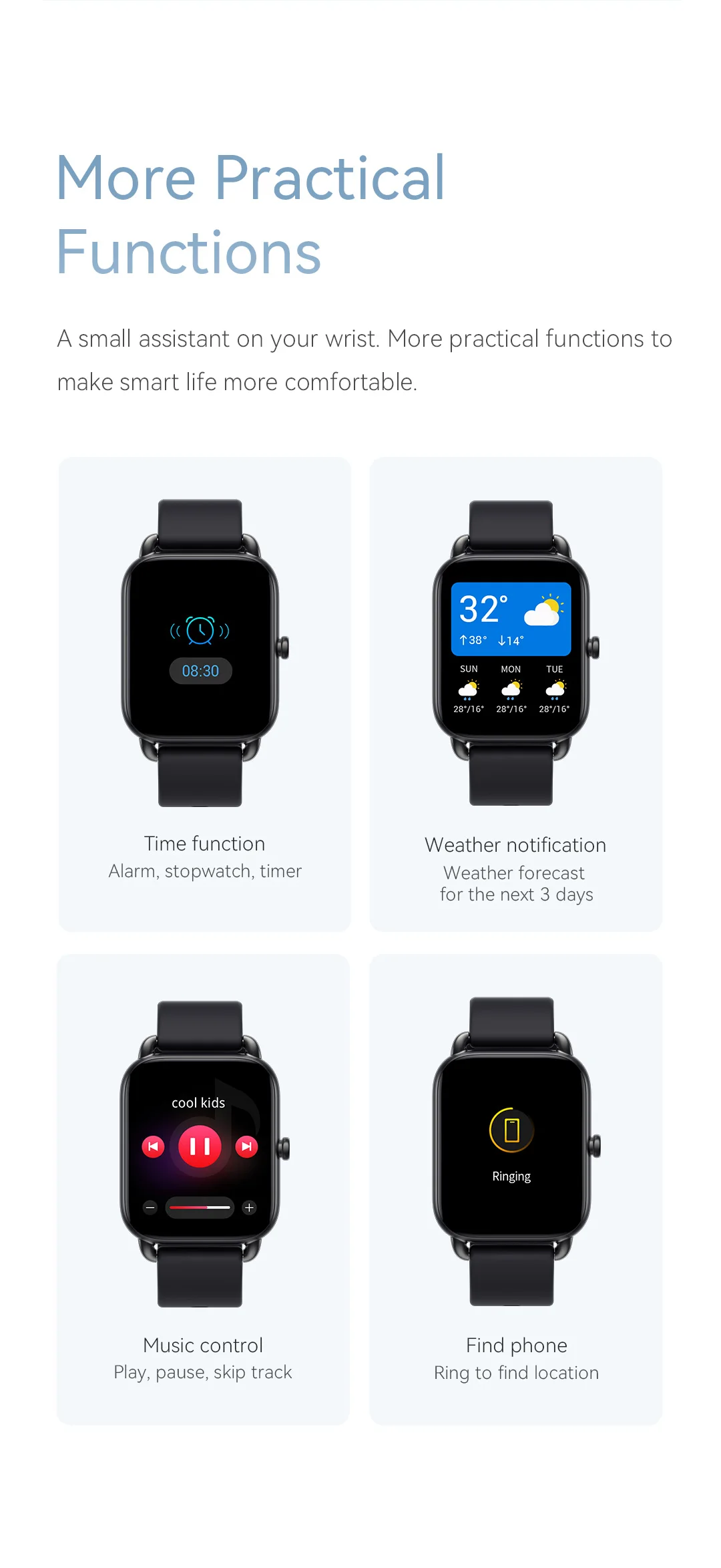 Haylou RS4 smart watches Global version Custom watch face Blood oxygen monitor 12 Sport Models Heart Rate Monito Sleep monitor