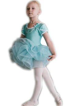 

Short-sleeved Tutu Danse Classique Adulte Ballett Professional Ballet Costumes Ballerines Dress For Children Girls Jupe Dancew