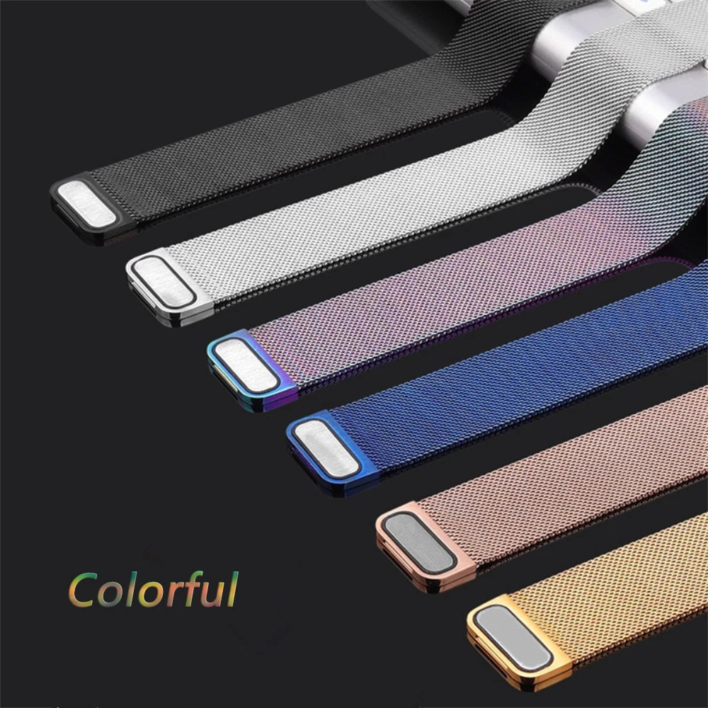 Миланская петля pulseira для apple watch band 4 44 мм 40 мм(iwatch 5) apple watch 3 2 1 ремешок 42 мм 38 мм аксессуары из нержавеющей стали