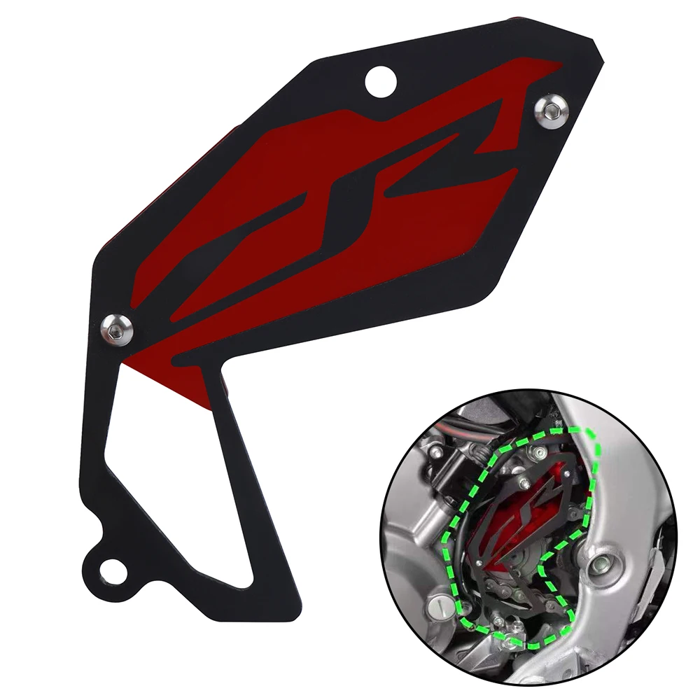 

Защита переднего привода звездочки для HONDA CRF 300L CRF300L CRF300 Rally 2020 2021 2022 защита цепи двигателя чехол Защита