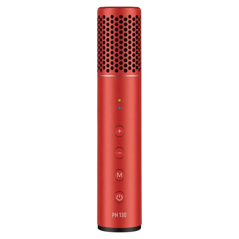 Red color TAKSTAR проводной смартфон микрофон Портативный Ручной караоке прямая трансляция микрофон динамик для планшетных ПК/Android/IOS(PH130 - Цвет: Red color