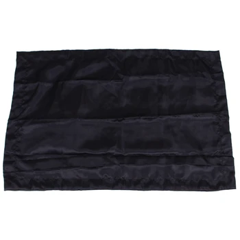 

Simple Design Emulation Silk Satin Pillowcase Single Pillow Cover Multicolor 48*74cm #75280 (black)48*74cm