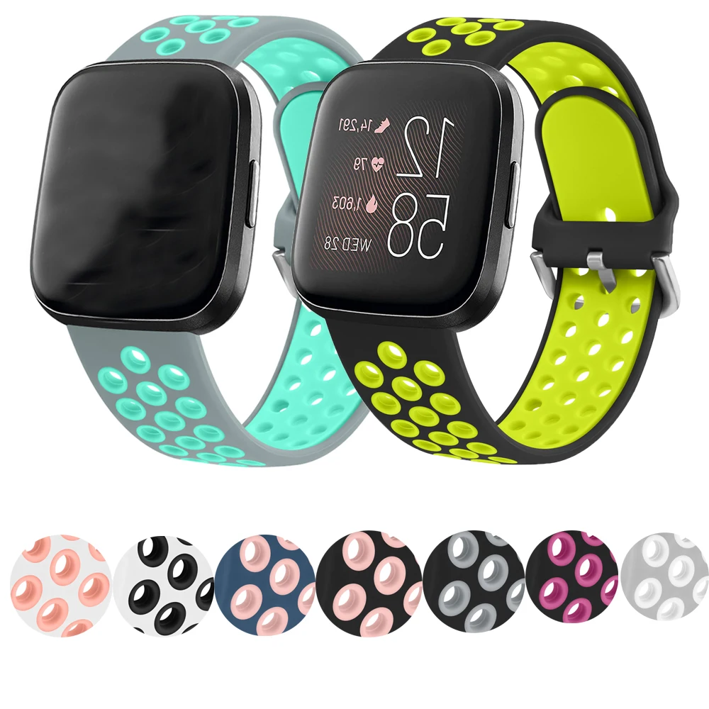 

Силиконовый сменный ремешок для браслета Fitbit Versa/Versa2, ремешок для смарт-часов, ремешок для браслета Fitbit Versa Lite Blaze, аксессуары для запястья