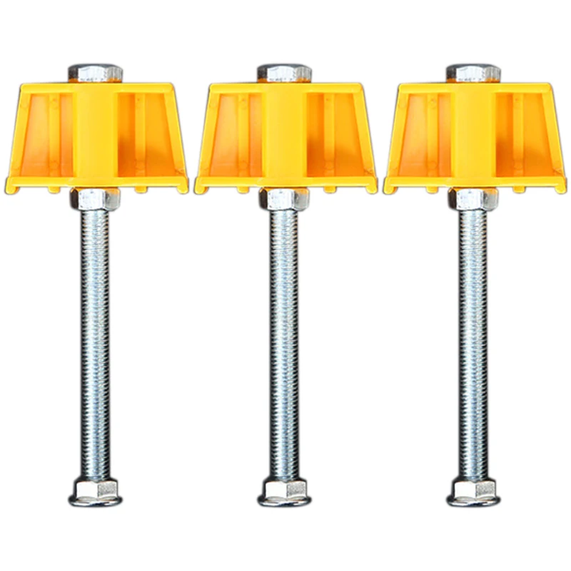 

15Pcs Manual Tile Locator Wall Tiles Regulator Height Adjustment Positioner Leveler Ceramic Fine Thread Rising Construction Tool