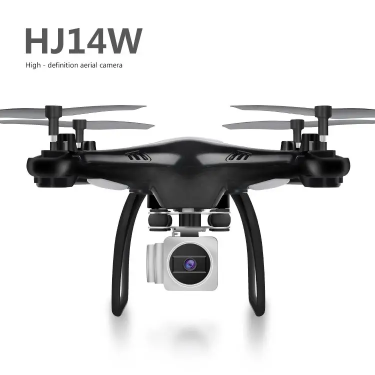

RC Helicopter HJ14W Wi-Fi Remote Control Aerial Photography Drone HD Camera 200W Pixel UAV Gift Drone Camera Toy