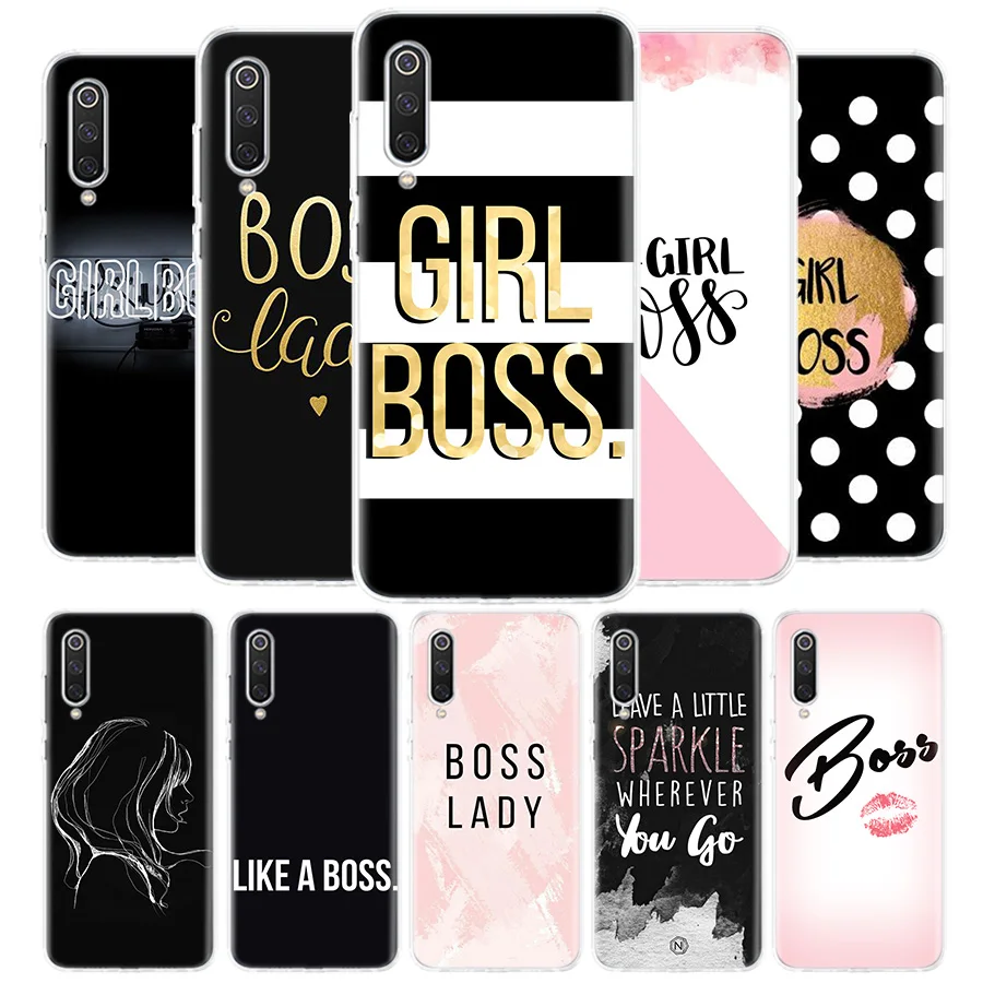 Чехол для телефона Boss Girl Lady чехол Xiaomi Женский 10 9 8 8T 7 6 5 6A 7A 8A 9A 9C S2 Pro K20 K30 5A 4X |