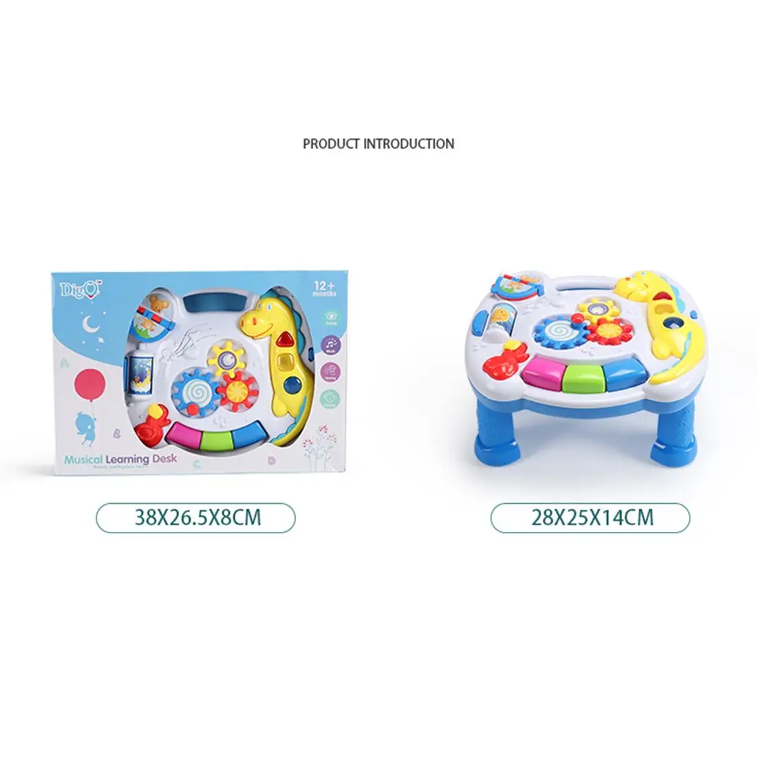  Children Music Learning Table Multifunction Game Desk Montessori Game Early Learning Educational mo