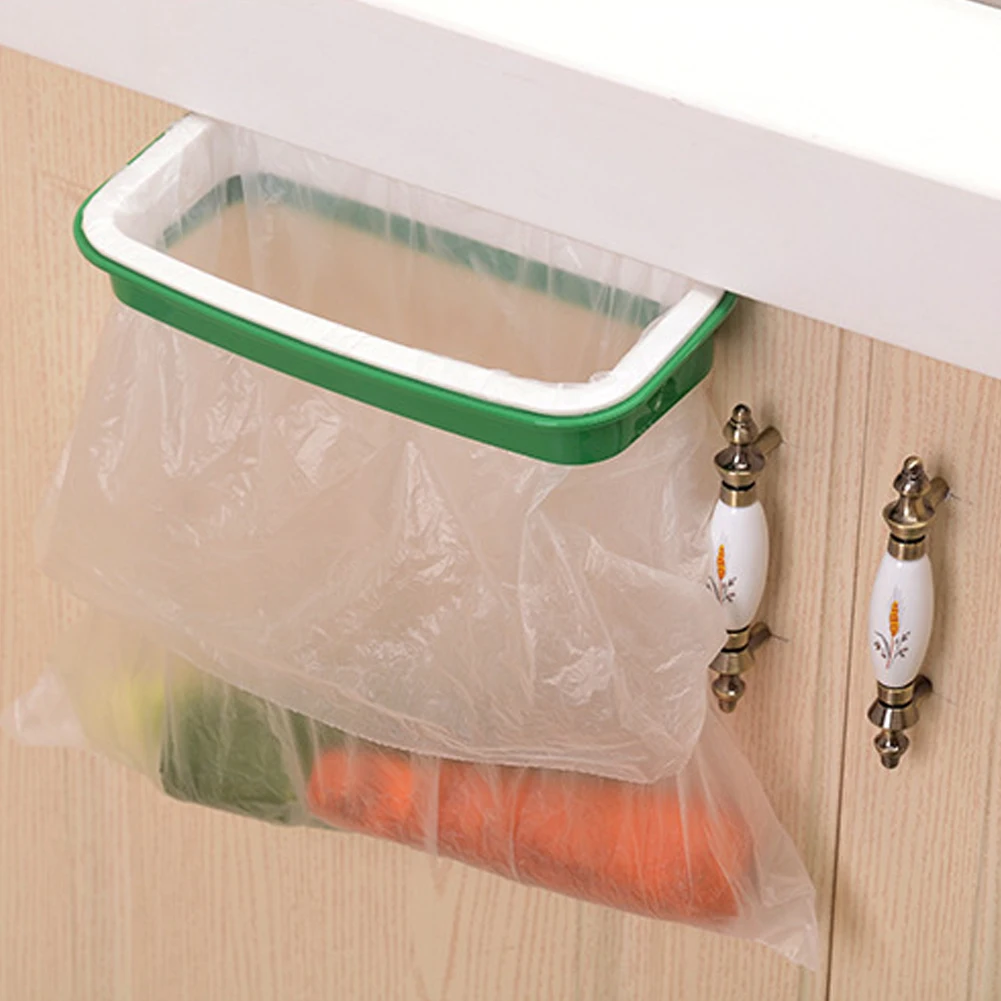 

Portable Hanging Trash Garbage Bag Garbage Bag Holder Hanging Garbage Bags Storage Rack Holder For Kitchen Storage Holders