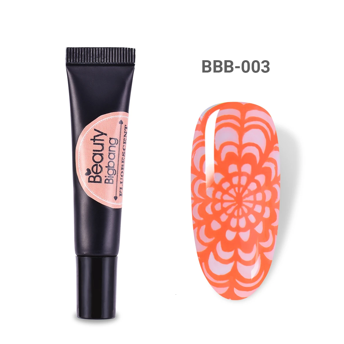 3A BEAUTYBIGBANG 8 мл флуоресцентный Неон штамповки гель лак для ногтей цветной лак личная гигиена лак штампы для ногтей художественное украшение - Цвет: 3A