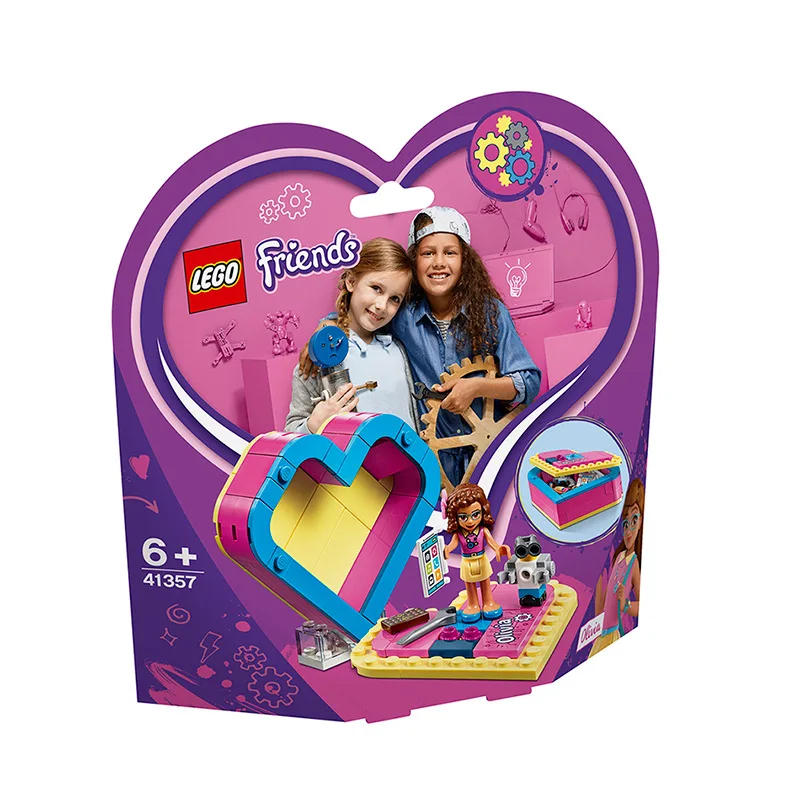 LEGO March New Products Good Friend Series Olivia's Heart Tibetan Treasure Box 41357 Lego Toy Building Blocks