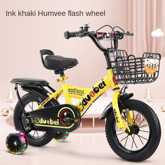 LazyChild 12/14/16/18/20 Inch Children's Bicycle For Girl Boy Baby Bike With Training Wheels 2021 New Dropshipping 2