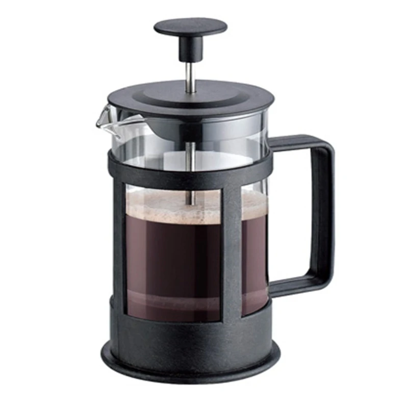 French Press Coffee & Tea Maker 12Oz, Thickened Borosilicate Glass Coffee Press Rust-Free and Dishwasher Safe Retail coffee maker french press coffee press coffee press