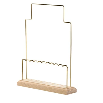

Earrings Jewelry Organizer Display Holder Stand Metal Jewelry Holder Earrings Necklace Rack Display
