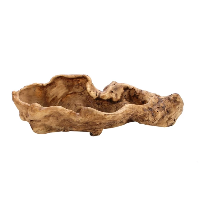 Gyanta Fa Tuskás Ültetvényes Mesterséges Driftwood Szobor Zamatos Virág Edény