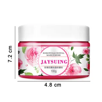 

Natural Organic Rose Petal Crystal Soft Powder Brightening Moisturizing Mask Powder Facial Mask New Arrival