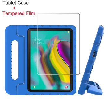 

For Samsung Galaxy Tab S5e 10.5 T720 T725 2019 Tablet Case EVA Shockproof Super Protection Cover Portable Protective Stand Cover