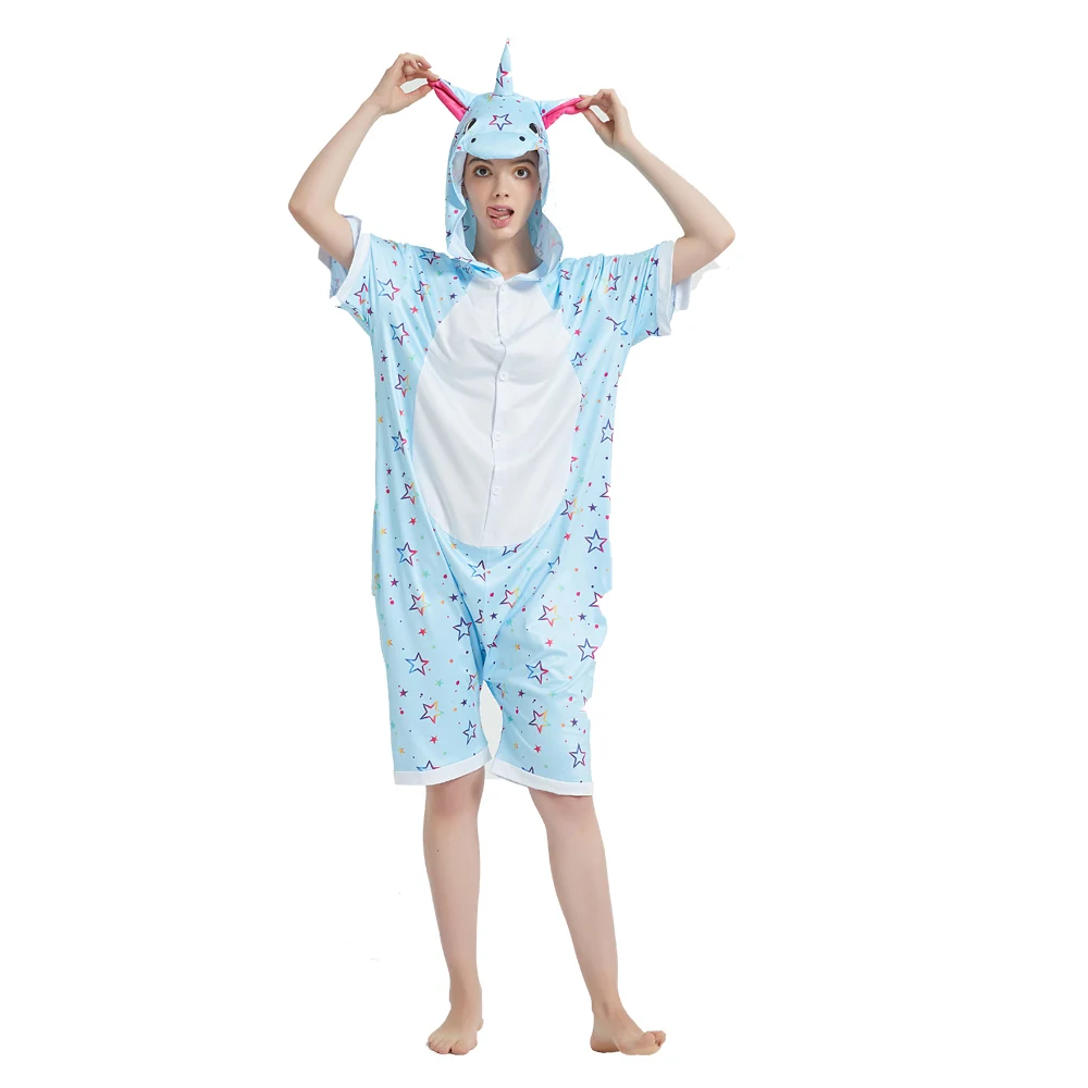 Costume Unicorn Pajamas Women Unicorn Onesie Adult Kigurumi Animal Cartoon Pijamas Pajamas Kids