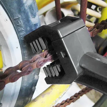 

Plastic Cycling Motorcycle Outdoor Cleaner Scrubber Bisiklet Tool Bicycle Bike Chain Clean Brush Gear Grunge Brush Cleaner