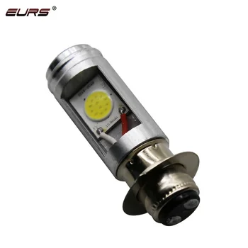 

EURS 1Pcs Super bright H6 Led Headlight H6M P15D-25-1 Motorcycle 10W 1500LM High Low Beam Motorbike Headlight Fog Light Bulb 12V