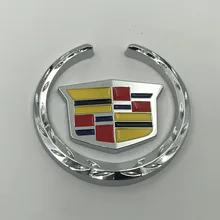 Применимый металлический логотип Cadillac SRX боковая этикетка ats, CTS xts стерео автомобильный логотип пшеничный стандарт украшения автомобиля логотип