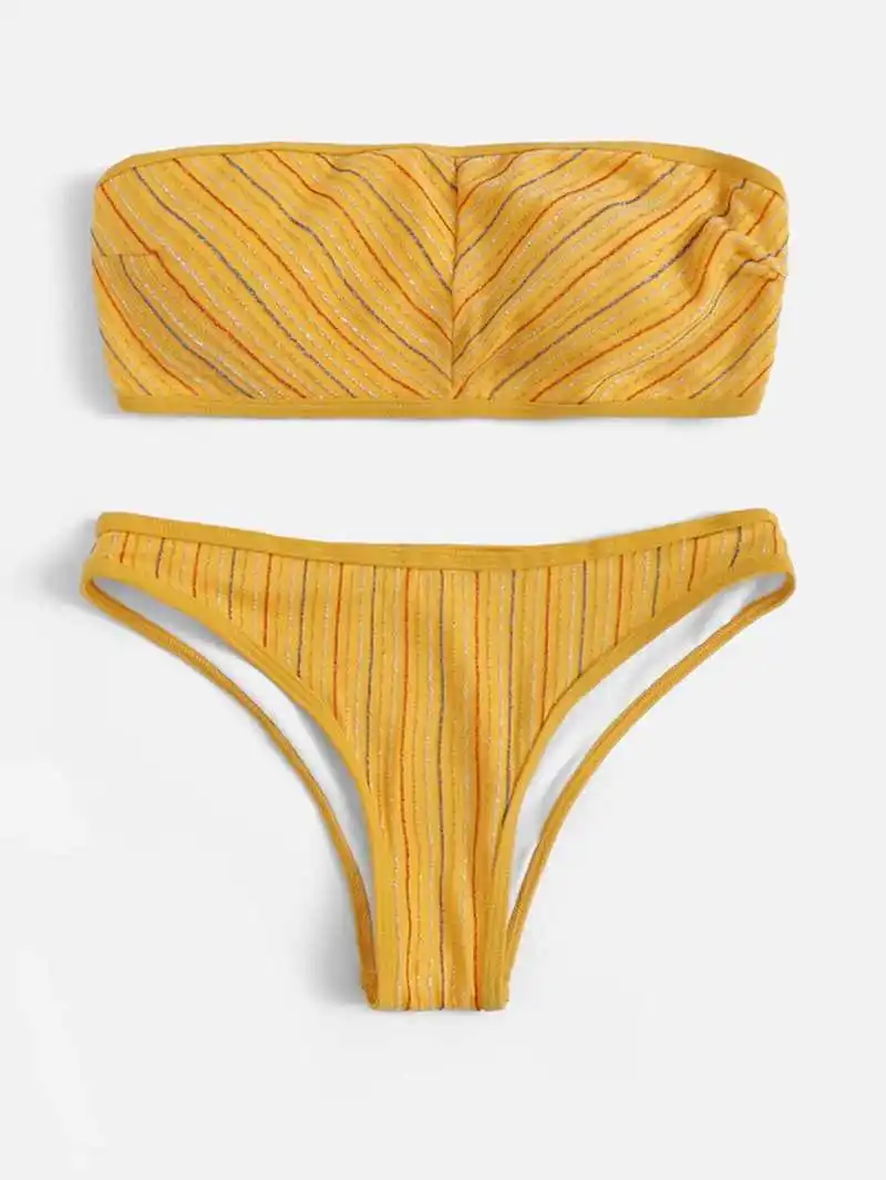 Wire Free Paisley Swimwear Skirt Beach Sexy Cute Swimsuits Bikini 2020 New