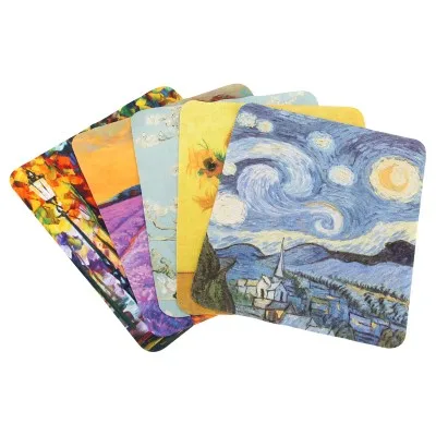 ​Retro Glasses Bags Oil Painting Sunglasses Reading Glasses Case Vintage Art Storage Glasses Case