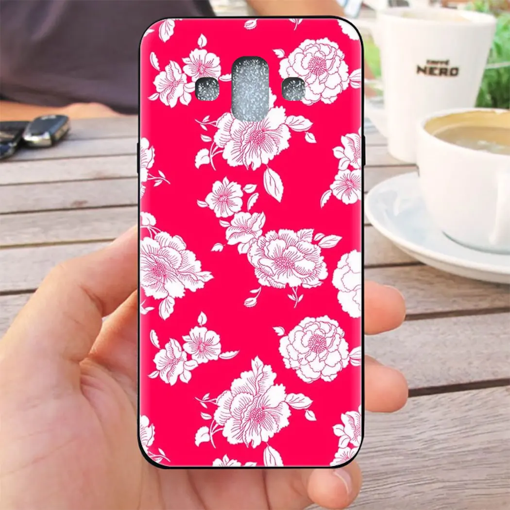 7 Картина Черный и белый цвета цветы Мягкий чехол для samsung A10 20 30 40 50 60 70 A20E A10 20 30 40 50 - Цвет: 7