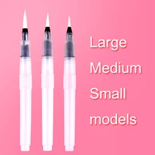 3 шт. водопроводная кисть для хранения воды водорастворимые цветные свинцовые Твердые ручная роспись каллиграфия может быть промыта