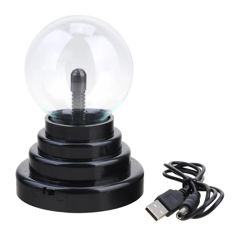 Новинка плазменный магический шар лампы электростатического светильник USB AAA