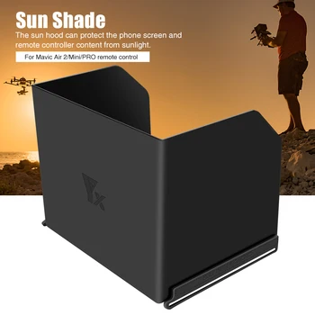 

Foldable Outdoor Drone Accessories Sun Shade Hood Quick Release Visor Anti Glare Remote Control For Mavic Air 2 Mini PRO 2 Spark