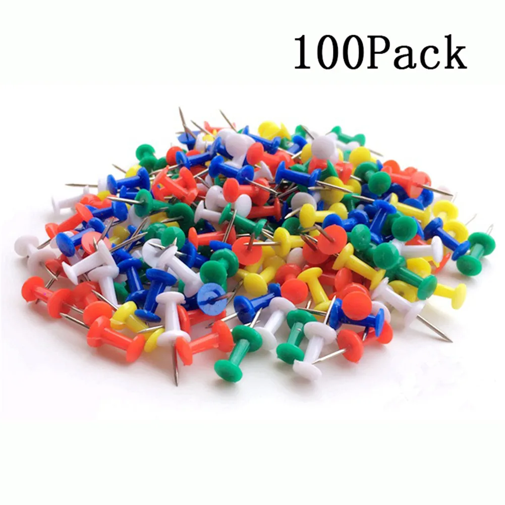 

100Pcs AntiqueBoxed Color Creative Pushpins Nail Jewelry Gift Wine Case Box Sofa Decorative Tack Stud Pushpin Doornail