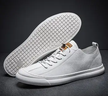 

2020 spring autumn new design fashion men shoes youth leather casual shoes trend shoes cool loafers