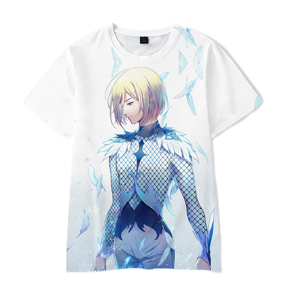 Футболка с короткими рукавами Yuri On Ice унисекс|Футболки| |
