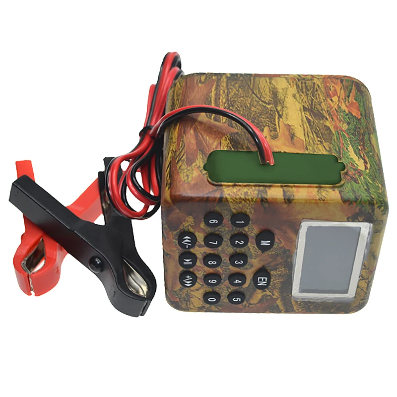 

Outdoor 50W Hunting Device Bird Caller Goose Duck Decoy Sound MP3 Amplifier Wireless Remote + Timer ON/OFF Hunting Equipment