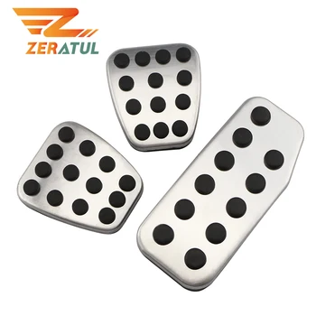 

Zeratul Car Pedals for Honda CITY 2013 - 2020 for Vezel HRV HR-V 2015-2020 Gas Brake Clutch Accelerator Pedal Pad Plate Cover