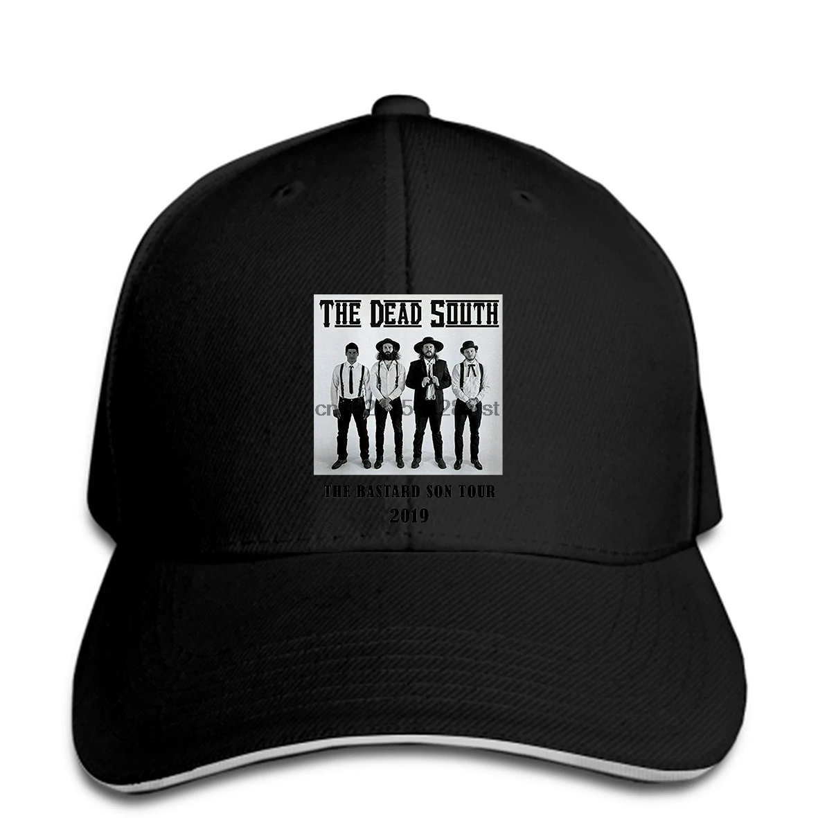 Бейсболка с надписью The Dead South Bastard Son Tour | Аксессуары для одежды
