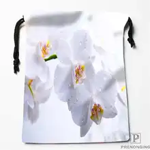 Пользовательские печати розово-цветы@ 1 сумки для покупок на шнурках дорожный мешочек для хранения плавать Пешие прогулки игрушка сумка унисекс мульти Size18-12-31-167