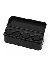  Plastic Plastic 1Pcs Coin Container Car Coin Organizer Change Money Storage Box Coin Holder Portable Black 