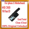 64GB 128GB 256GB With Face ID/No Face ID for iPhone X XR XS XS Max Motherboard unlocked,100% Original for iphone x r Logic board ► Photo 3/3