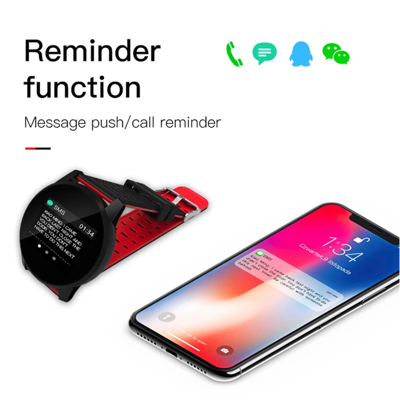 Smart Watch Fashion Men Women 2020 Sport Mens Digital Watch Pedometer Record Heart Rate Monitor Smartwatch for Android ios