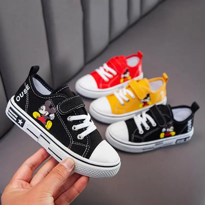 

Spring and Autumn New Children's Shoes Children's Cartoon Canvas Shoes Girls Low-top Lazy Shoes Boys Casual Shoes