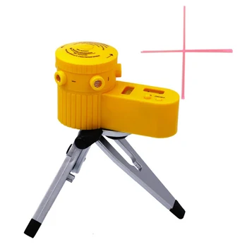 

Laser Leveler Pointer Measuring Tools Measurement Cross Laser Level Vertical Horizontal Line Tool with Tripod Multi-function