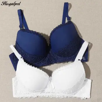 

PlusGalpret Embroidered Bras For Women Plus Size D Cup 85 90 95 100 105 110 Non-padded Full Cup Bra Female Brassiere Lingerie Bh