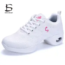 Женские кроссовки для джазовых танцев; женская дышащая обувь для современных танцев из сетчатого материала; женская уличная спортивная обувь для фитнеса; размеры 34-41