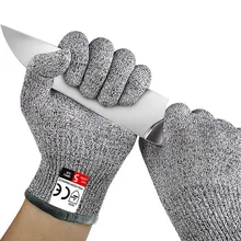 Gants de sécurité anti coupures, niveau 5, qualité haute résistance, multifonction, jardinage, cuisine, anti rayures, fournitures de protection