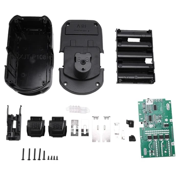 

PCB Board Battery Protection Circuit Board Plastic Battery Case PCB Box Shell for RYOBI 18V /P103 /P108 Spare Parts