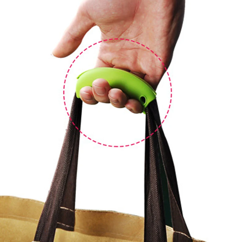 1 шт. силиконовая ручка для сумки|bag clip|bag carrying handlebag clips kitchen |