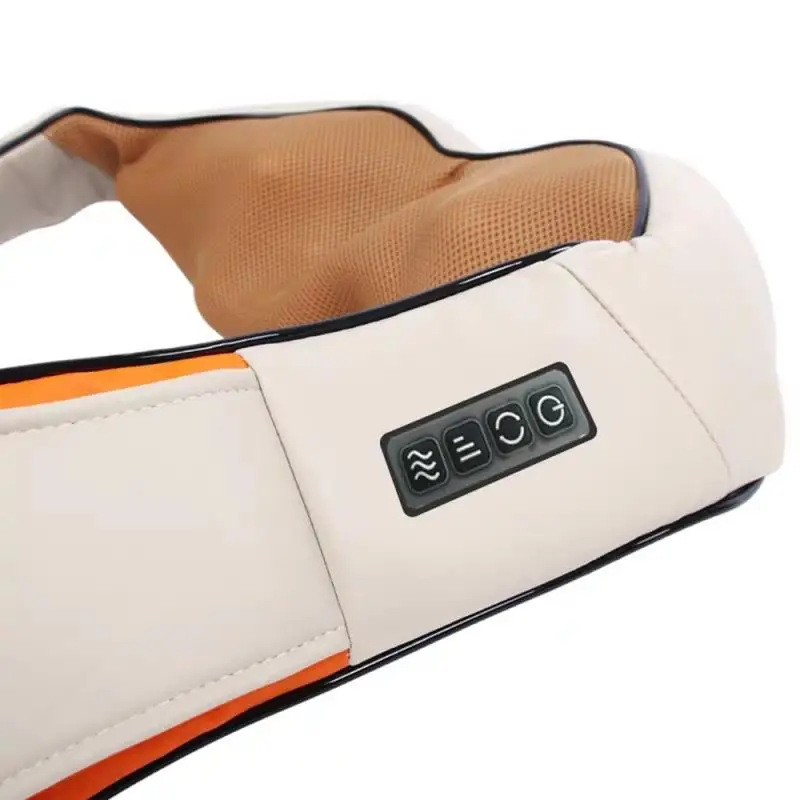 U shaped Electric Shoulder Massager For Family Car Shiatsu Neck And Back Body Massager Infrared Heating 4