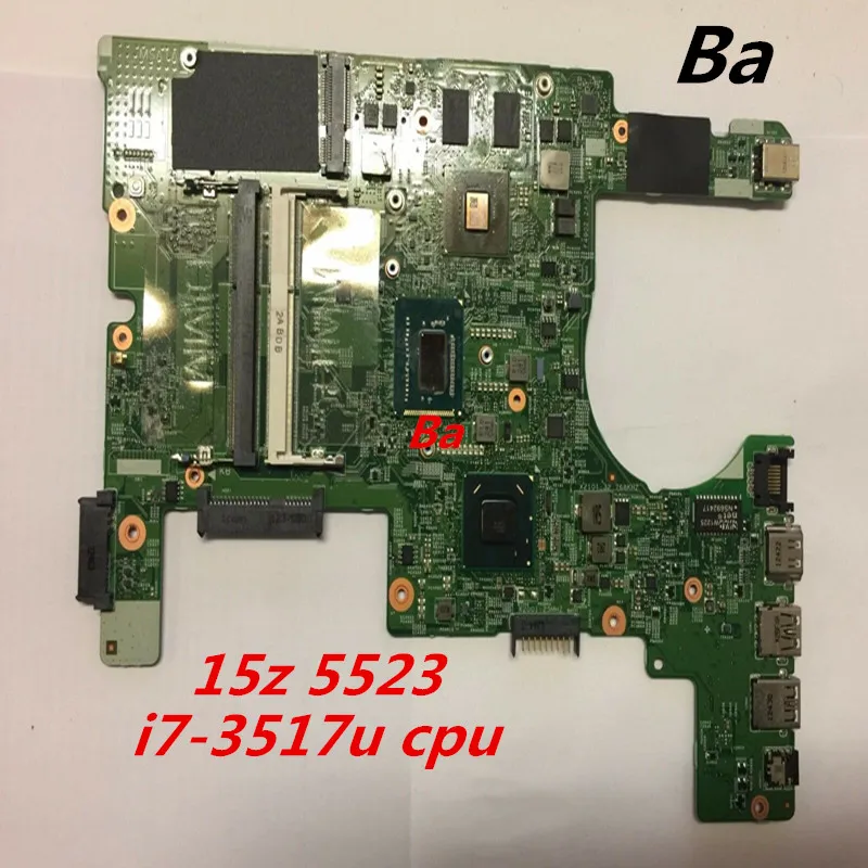 Для Dell Inspiron 15Z 5523 Материнская плата ноутбука i7-3517U Процессор независимая